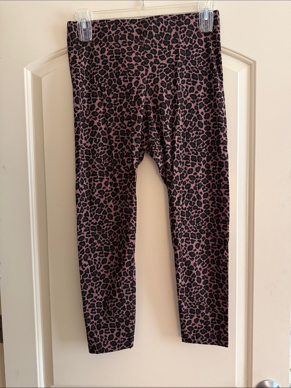 Old Navy Brown and Black Leopard Print Leggings
